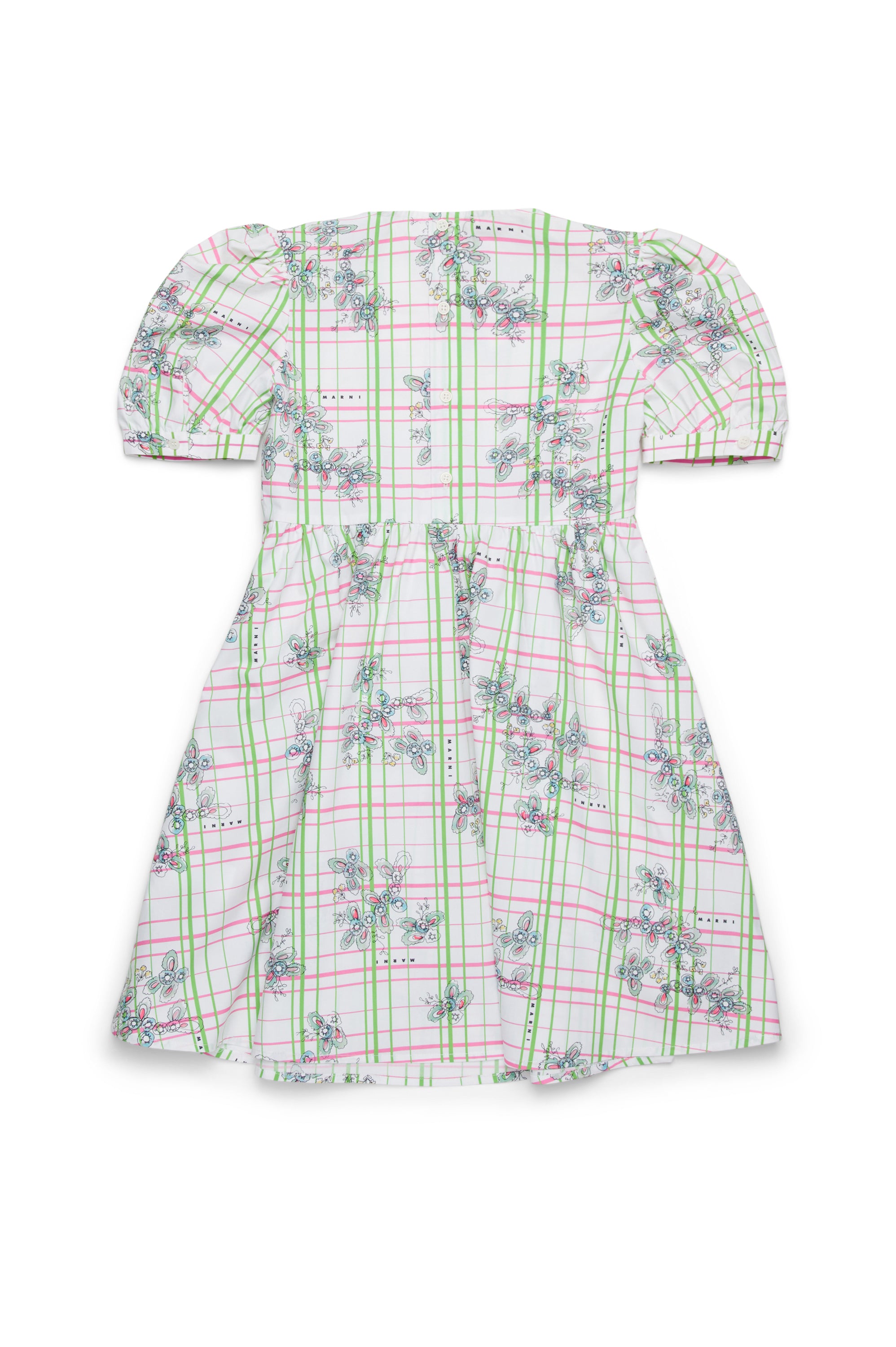 Checked flower dress by Marni– Flying Colors