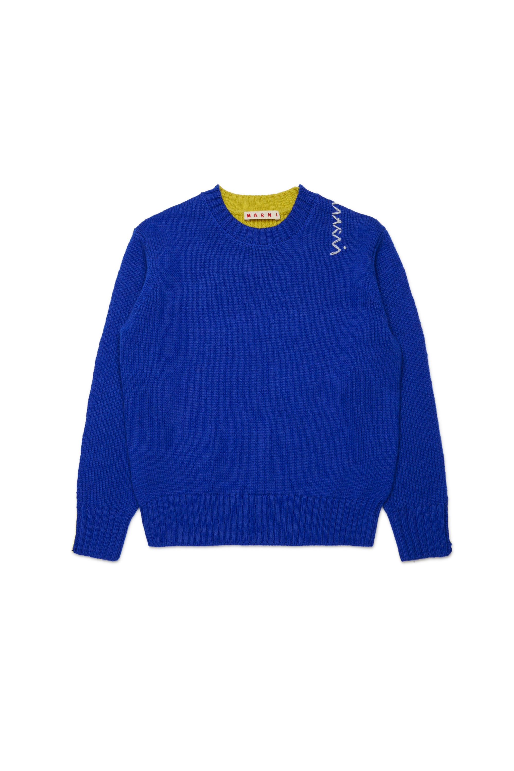Marni Cobalt knit sweater