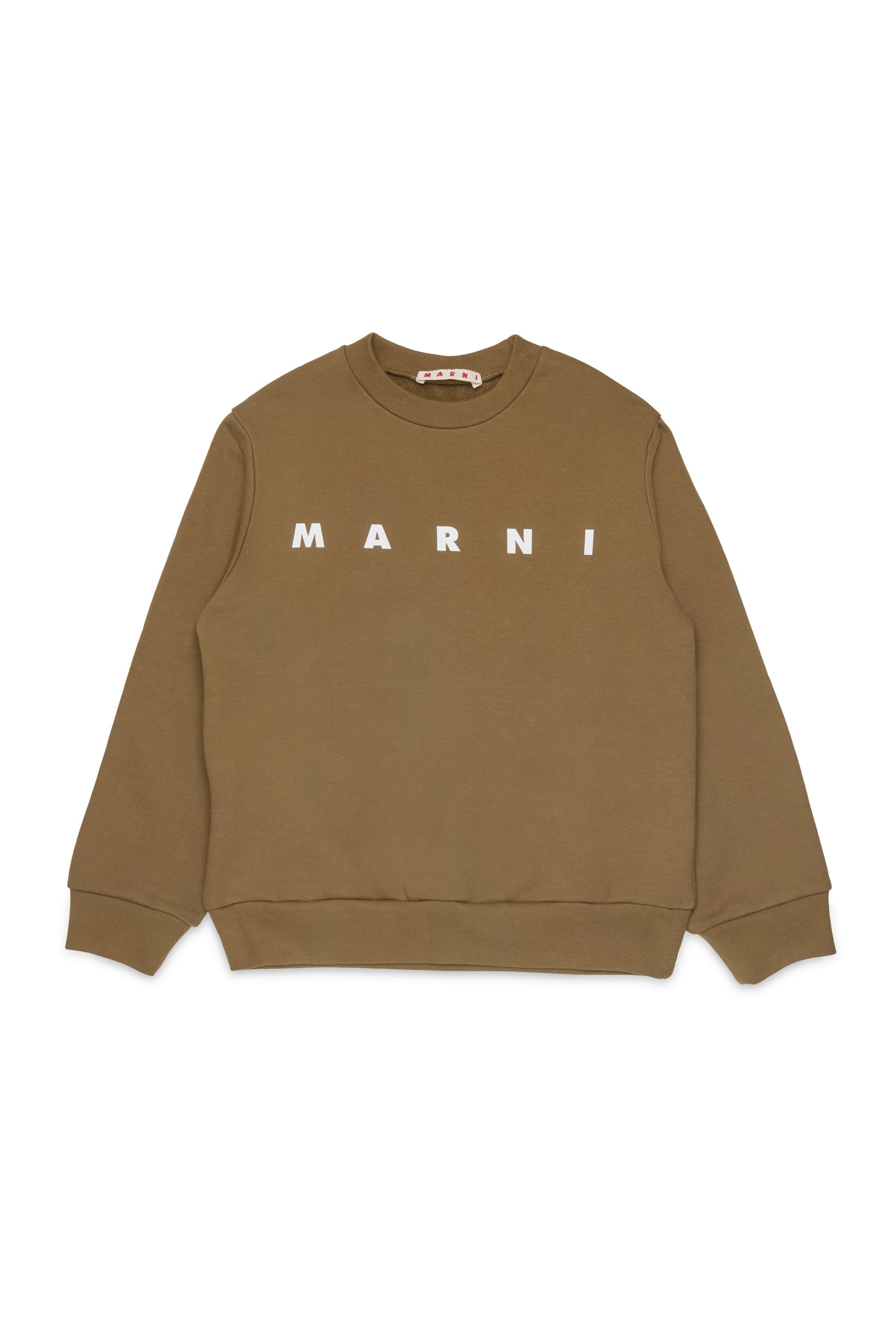 Marni Brown Logo sweatshirt