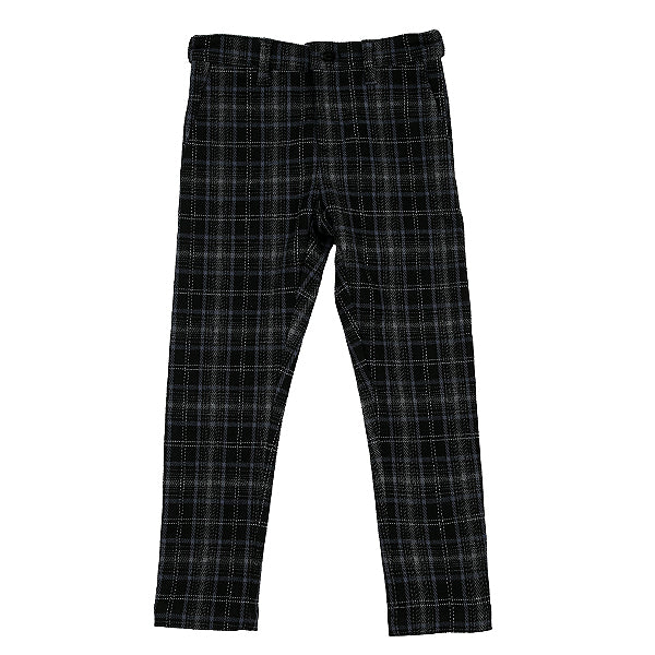 Kai Blue Plaid Pants by Motu
