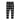 Kai black plaid pants by Motu