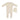 Mema Knits Embroidered edge ivory sweater footie + bonnet