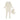 Mema Knits Pointelle ivory knit footie + bonnet