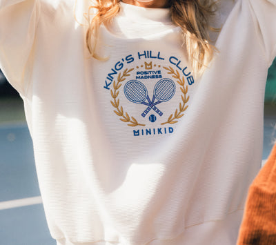 Tennis club sweatshirt by Minikid
