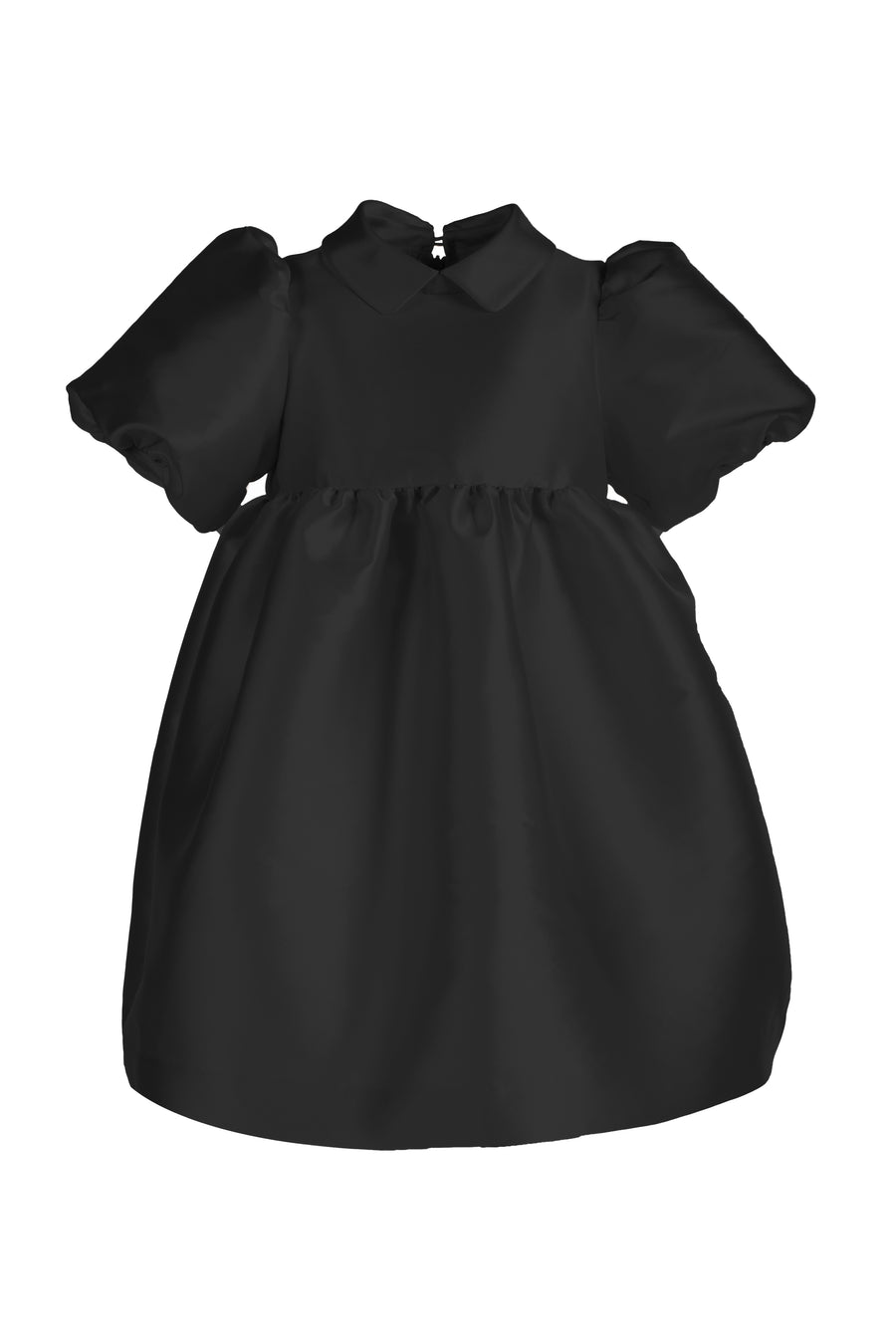 Puff Sleeve Black Dress by Mimisol