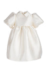 Puff Sleeve Cream Dress by Mimisol