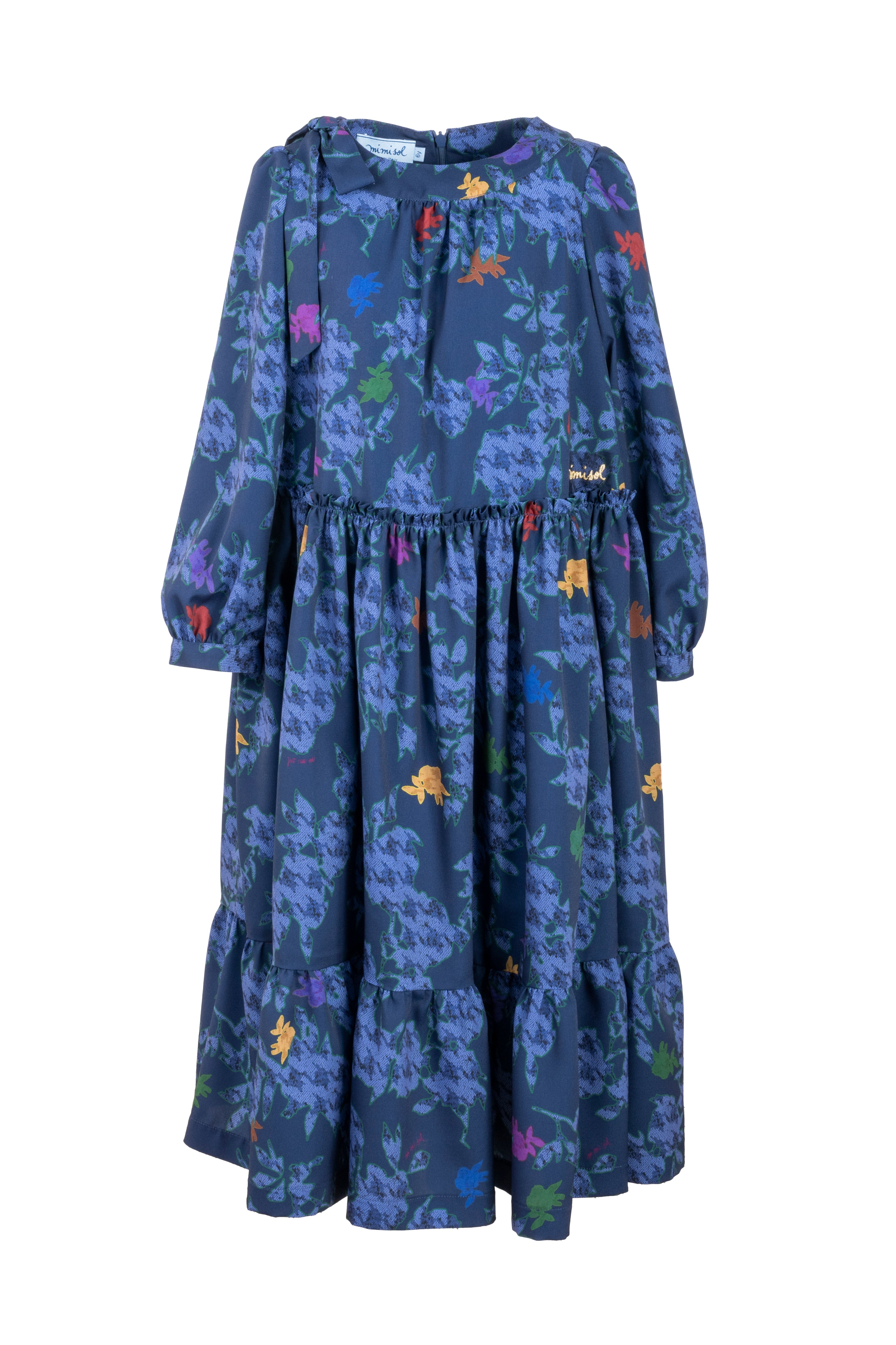 Mimisol Multicolor floral print maxi dress