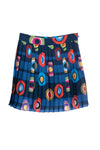 Multicolor pleated skirt by Mimisol