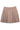 Mimisol Pleated prince brown skirt