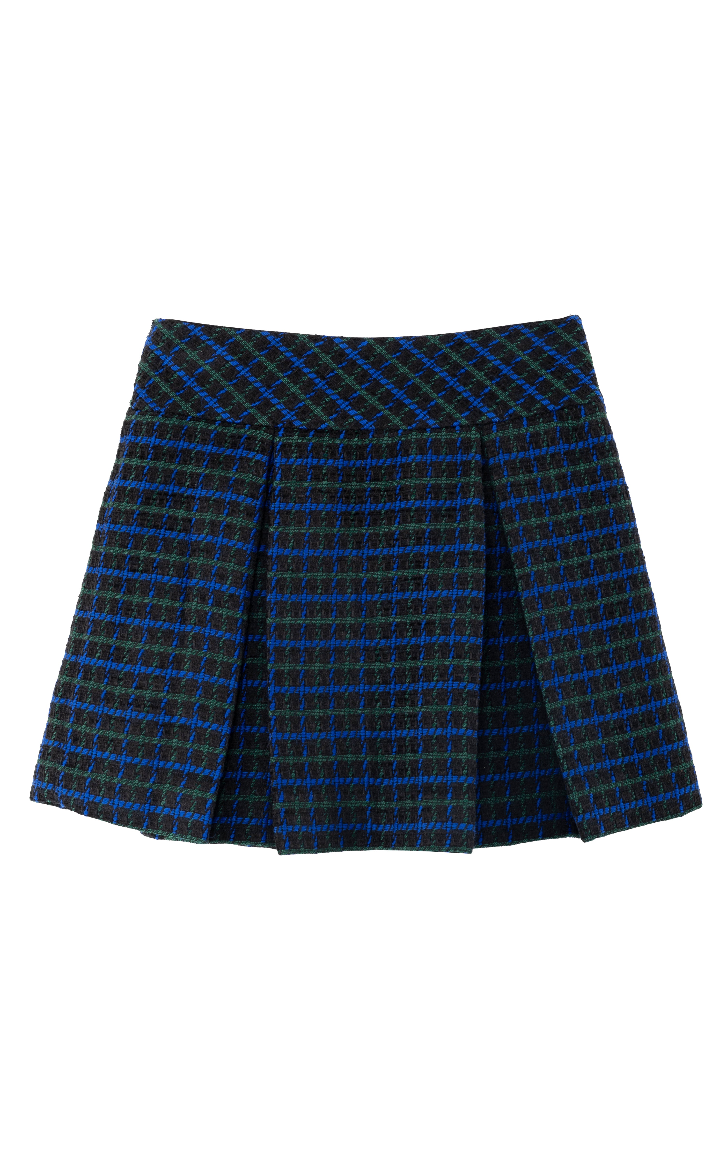 Mimisol Tweed check skirt