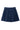 Mimisol Pinstriped pleated blue skirt