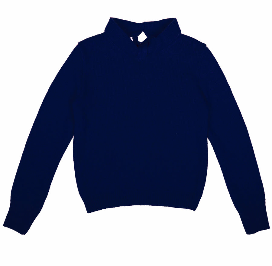 Dark blue knit sweater by Mimisol