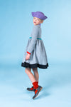 Light grey knit dress by Mimisol