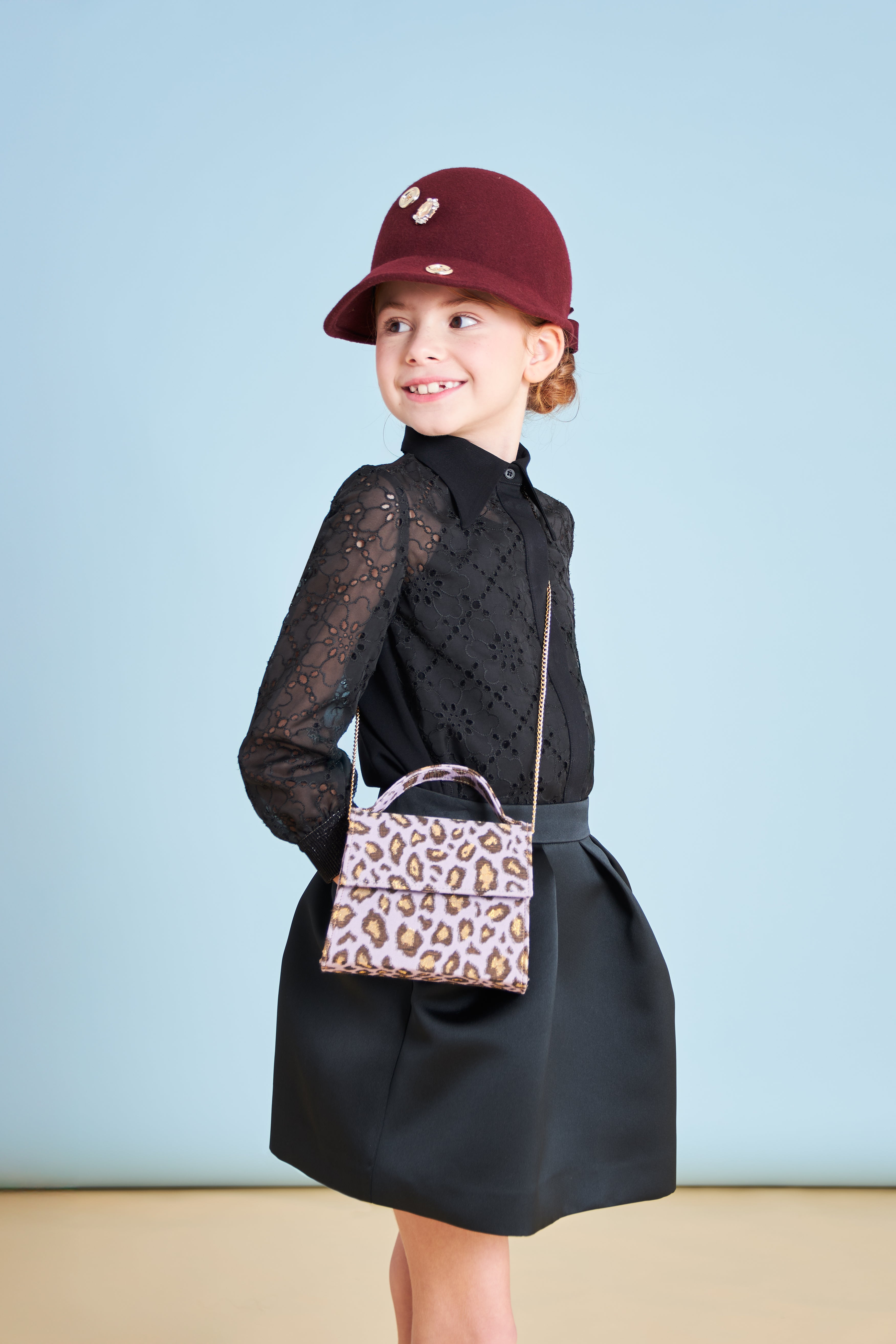 Mimisol Embroidered eyelet shirt