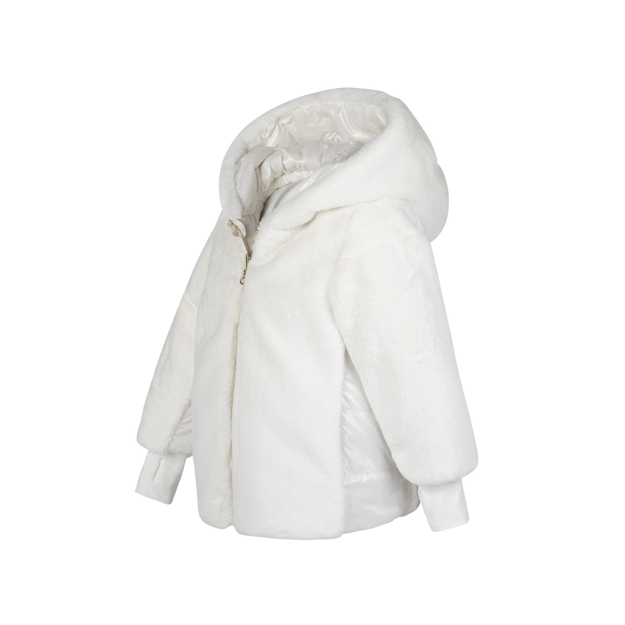 White print reversible coat by Manteau Jr.– Flying Colors