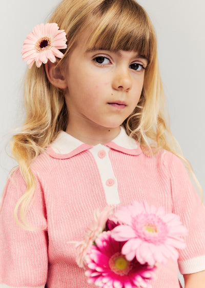Marzipan vintage polo by Morley