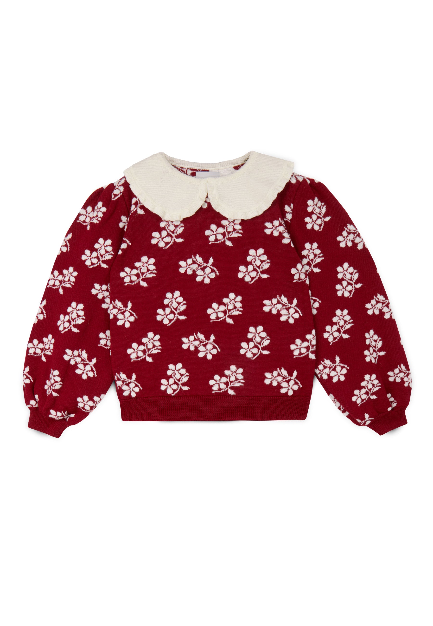 Mipounet Lila flower sweater