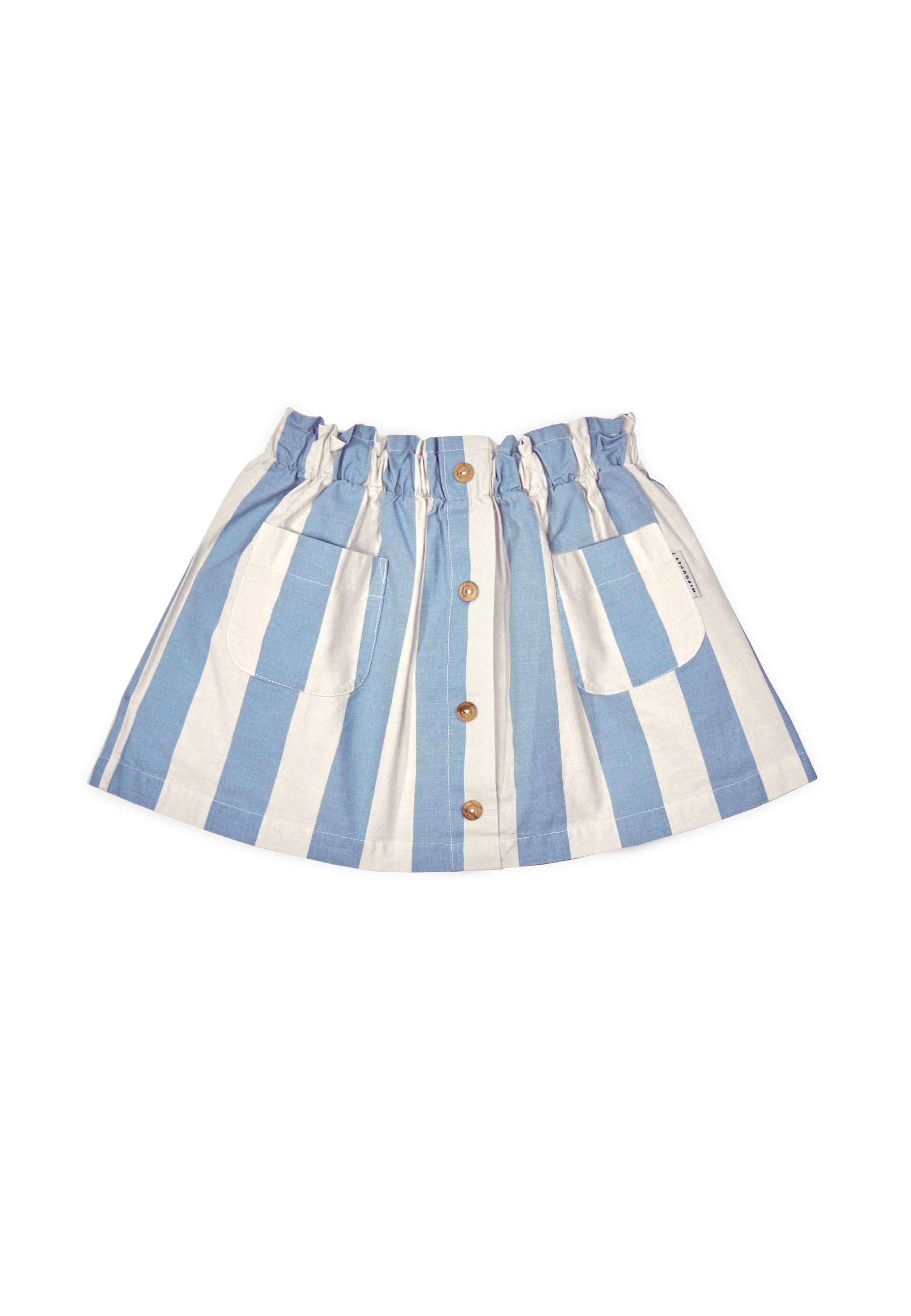 Mipounet Claude Ecru/Blue Skirt - Flying Colors