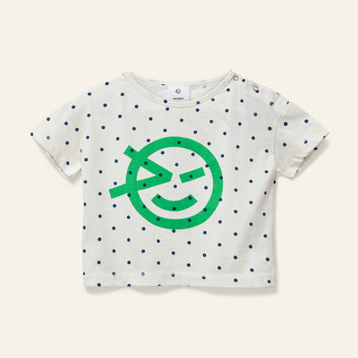 Polka dot green print set by Wynken