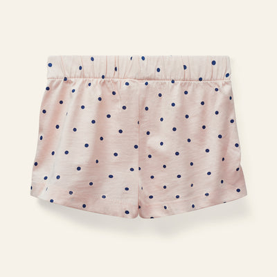 Polka dot pink print set by Wynken
