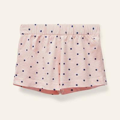 Polka dot pink print set by Wynken