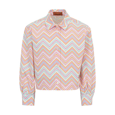 Zig zag button up shirt by Missoni