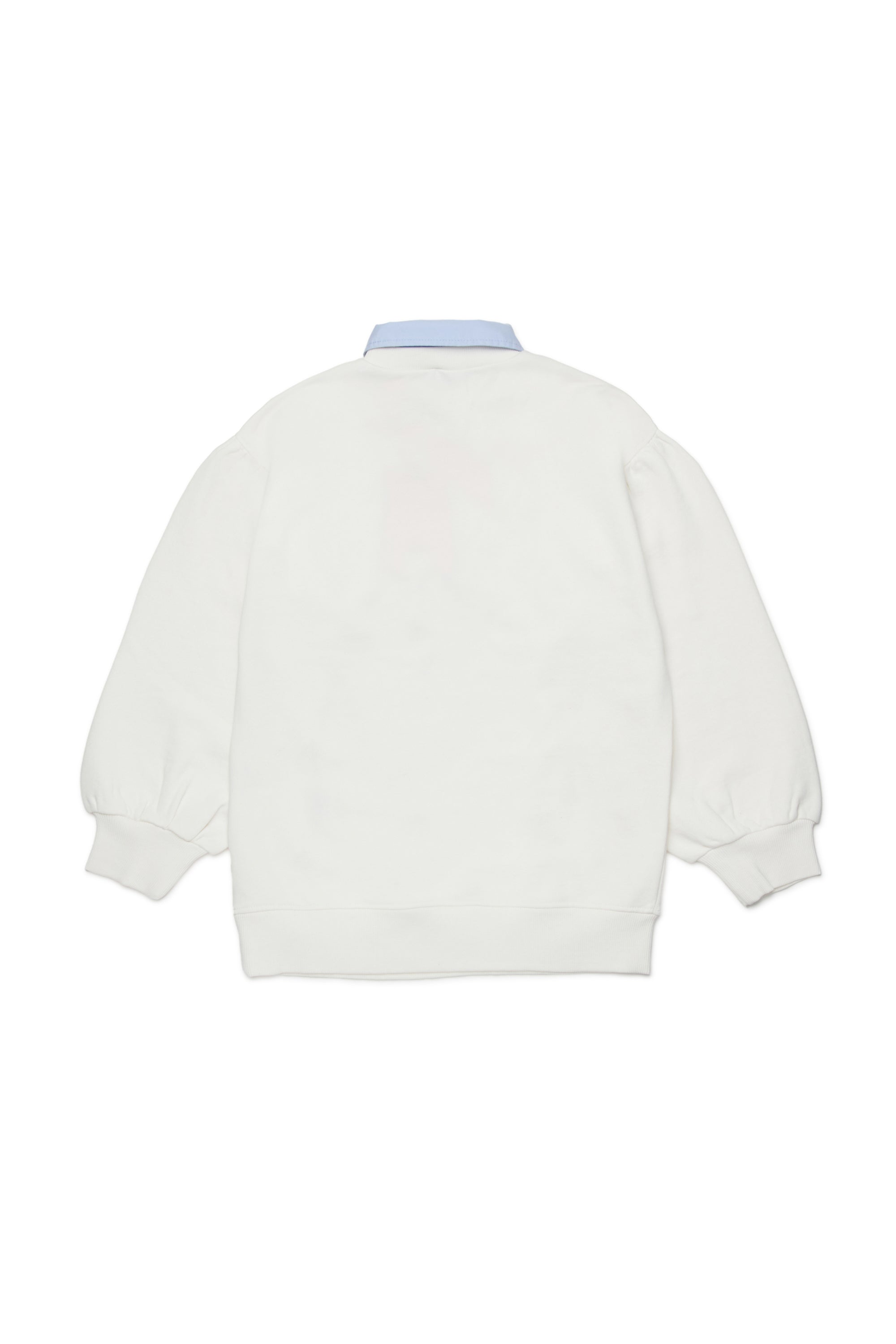 Max & Co Center logo white sweatshirt