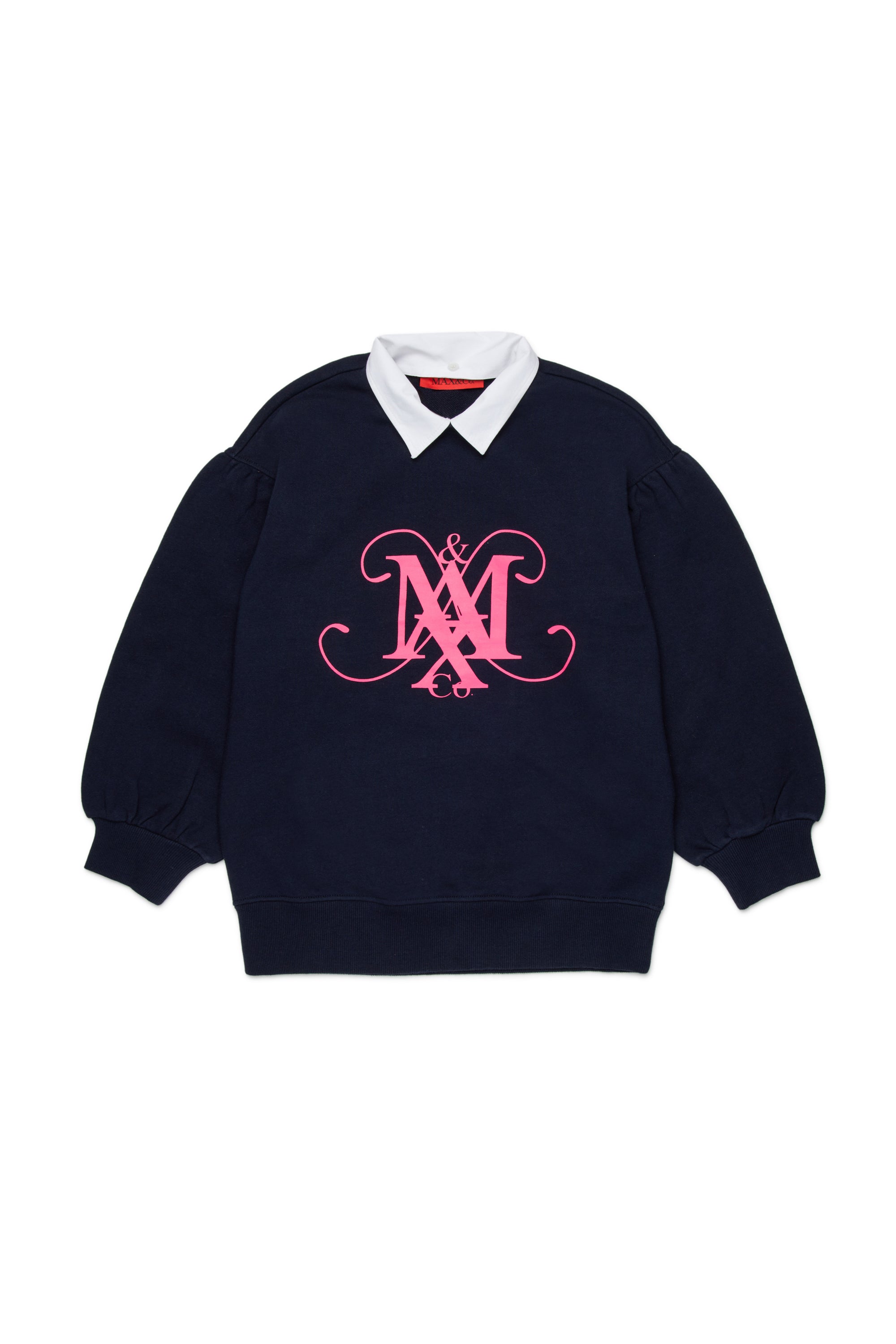 Max & Co Center logo black sweatshirt