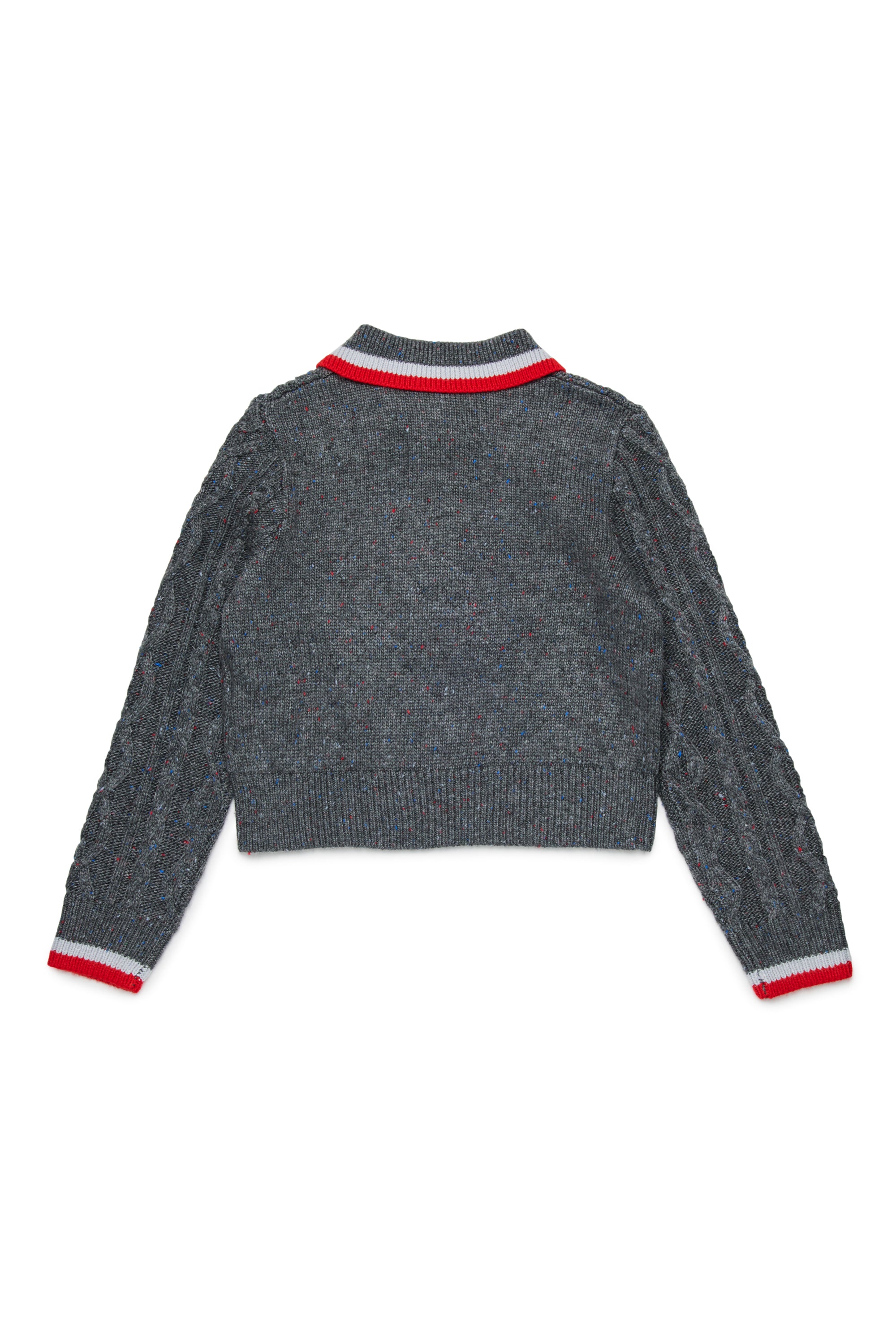 Max & Co Marled grey cable sweater