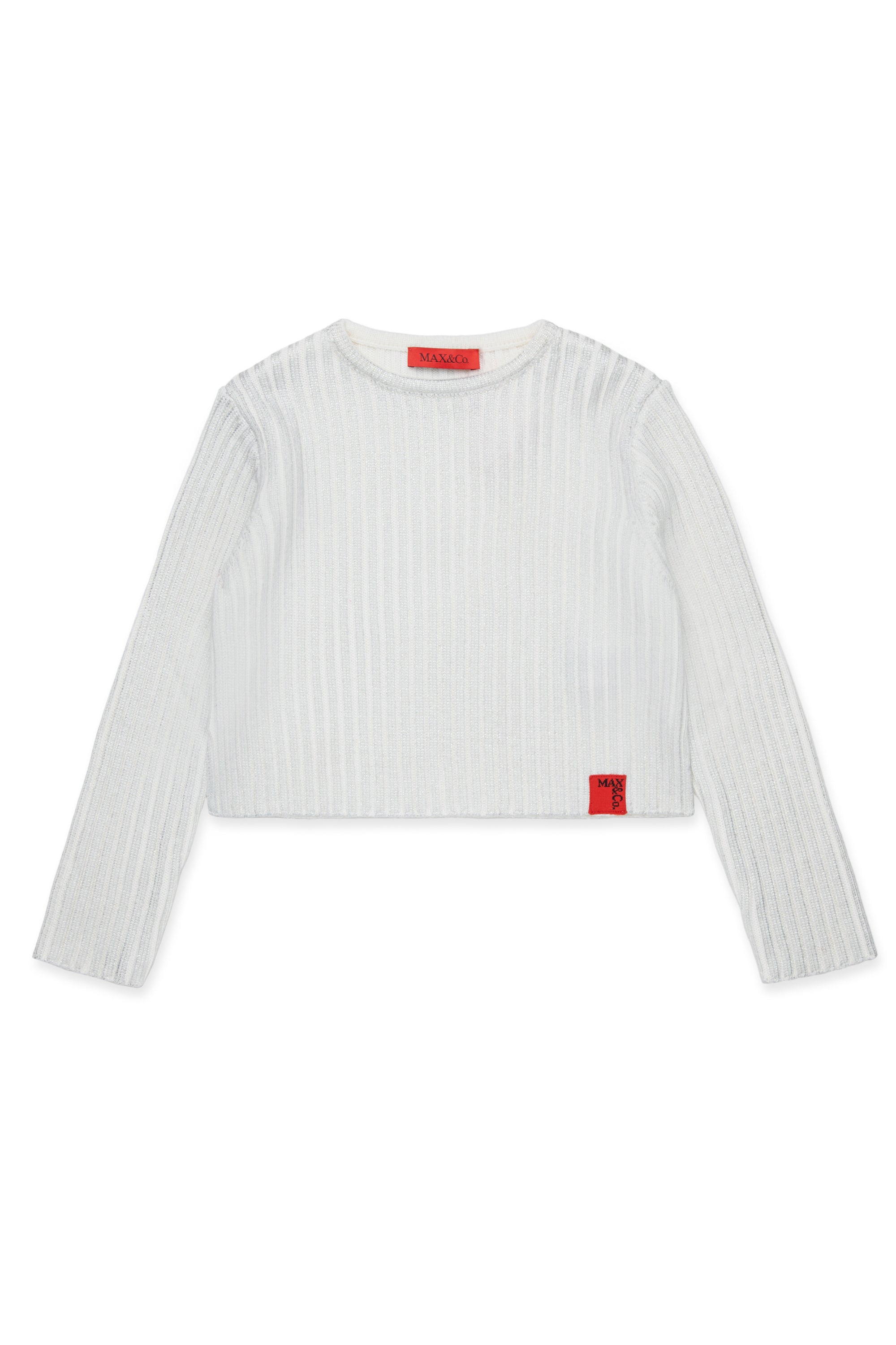 Max & Co Shimmer ribbed sweater