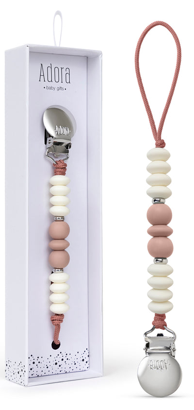 Trio Pacifier Clip By Adora (More Colors)