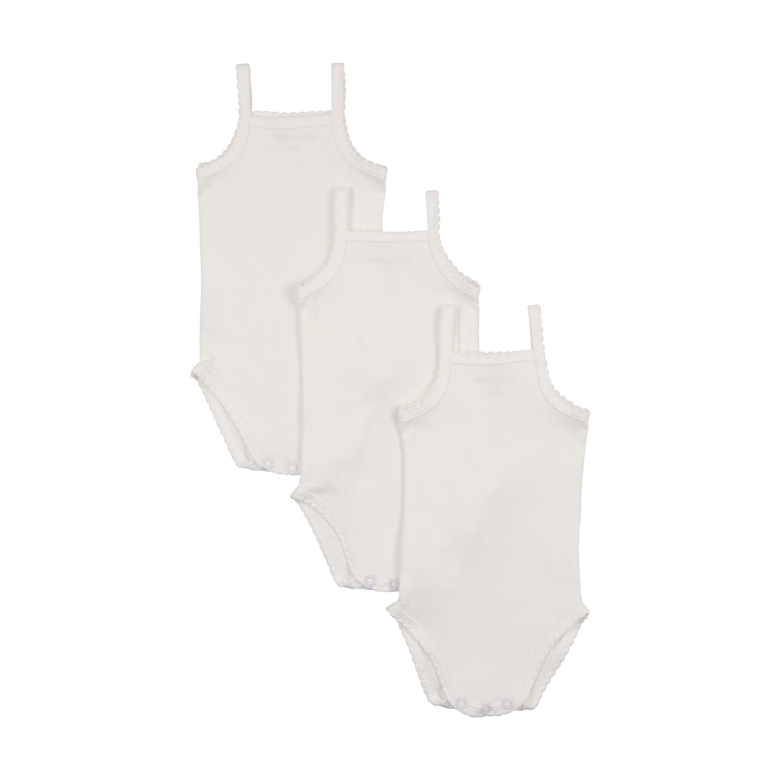 Pointelle diamond print undershirts by Mema Knits