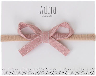 Mini Ribbon Bow Headbands by Adora (More Colors)
