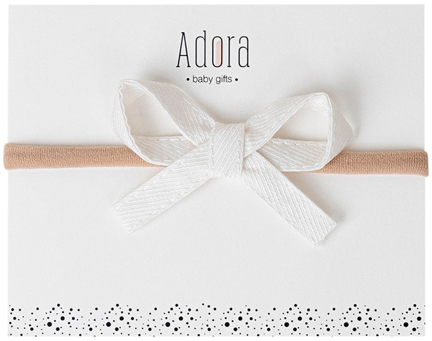Adora Baby Gifts Mini Ribbon Bow Headbands (More Colors)