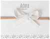 Mini Ribbon Bow Headbands by Adora (More Colors)
