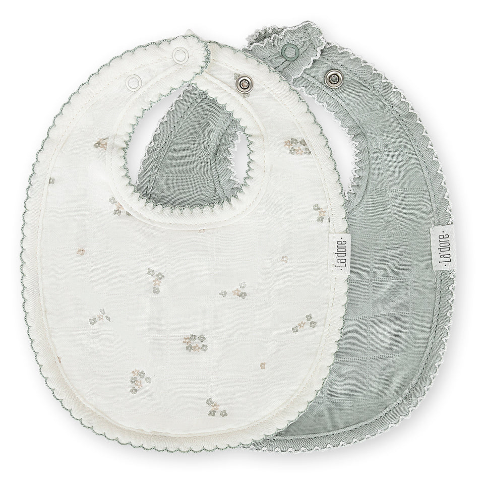 Adora Bibs - Sky Floral Adora Bibs - Sky Floral
