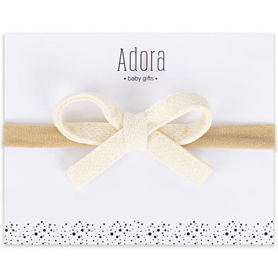Mini Waffle Bow Headbands by Adora Baby Gifts (More Colors)