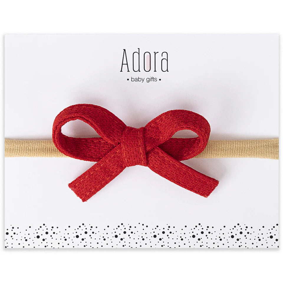 Mini Waffle Bow Headbands by Adora Baby Gifts (More Colors) - Flying Colors