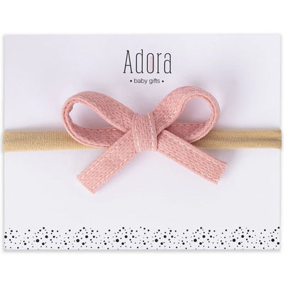 Mini Waffle Bow Headbands by Adora Baby Gifts (More Colors)