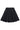N21 Black denim stitch pleated skirt