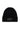 N21 Ribbed black beanie
