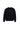 N21 Tone on tone rib knit black sweater