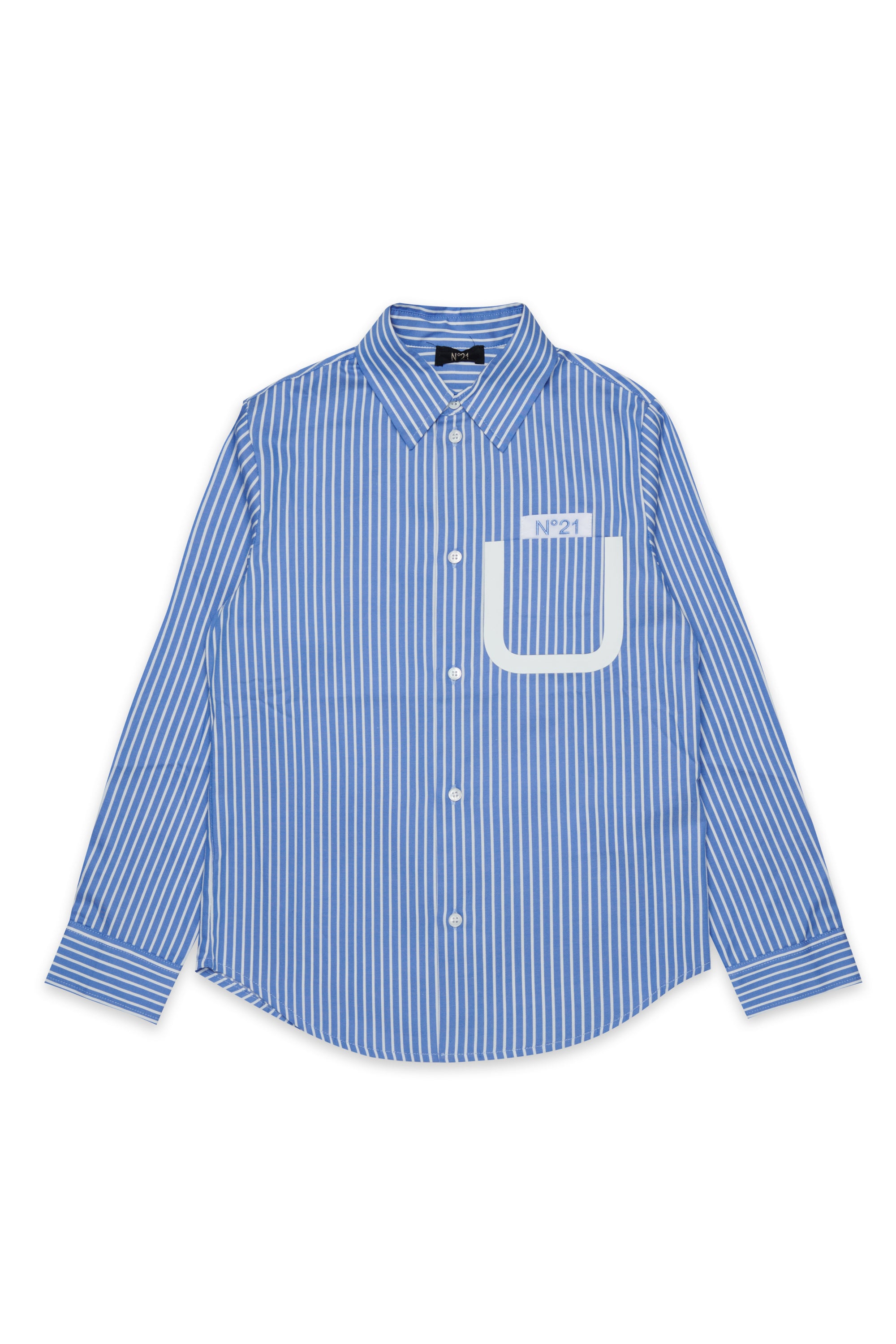 N21 Blue stripe shirt