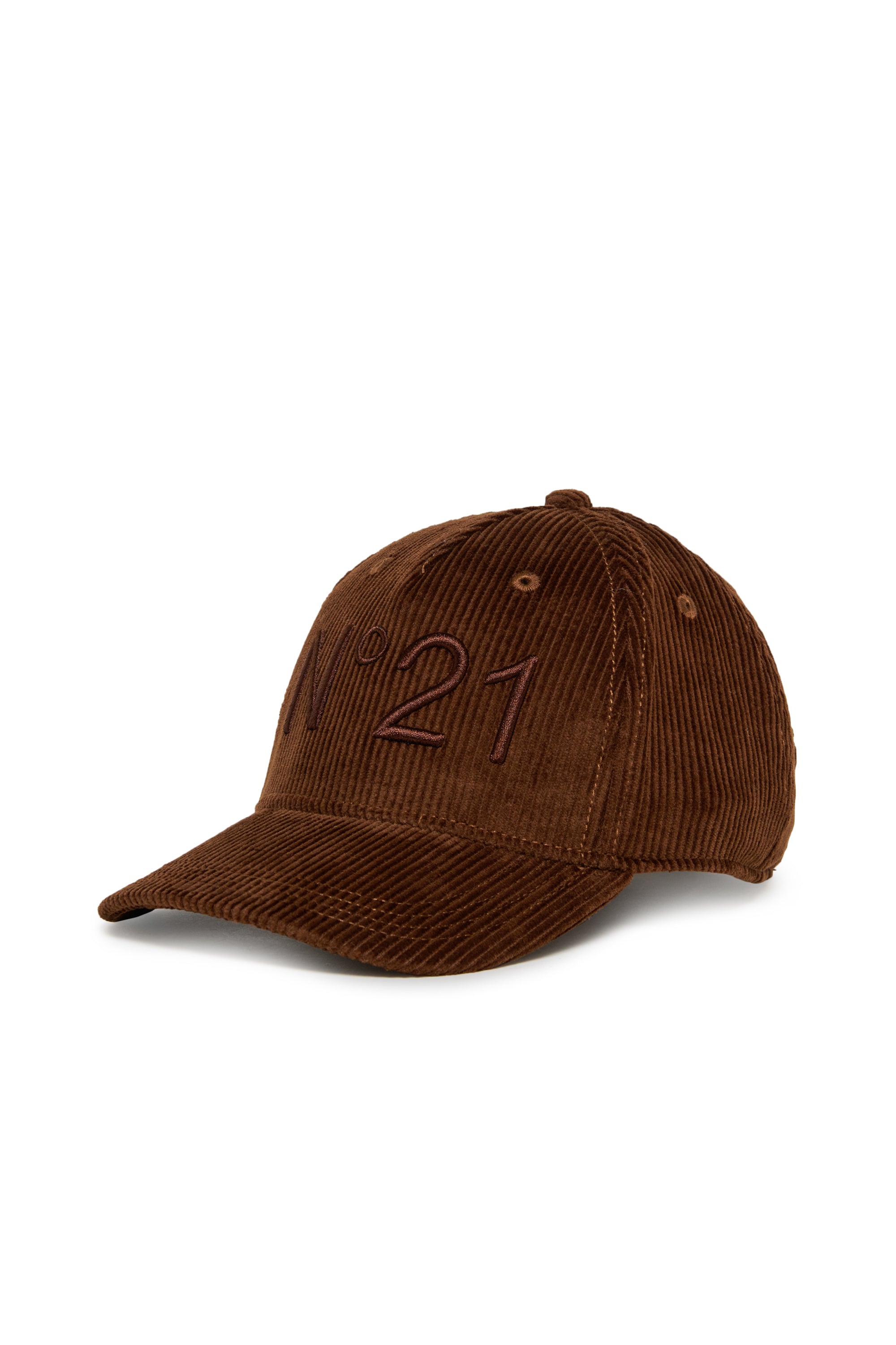 N21 Corduroy brown cap