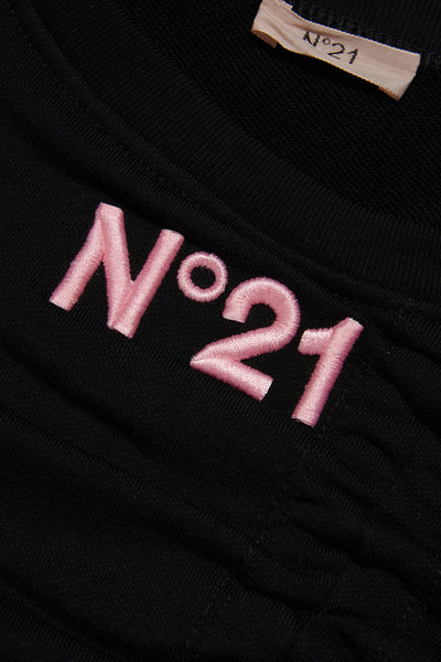 Ruched Small Logo Sweatshirt By N21