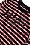 Red & Black Stripe Logo T-Shirt By N21