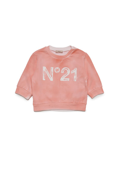 Coral n21 print sweatshirt by N21