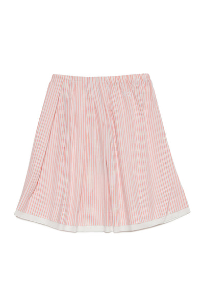 Peach stripe skirt by N21