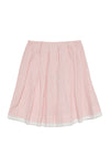 Peach stripe skirt by N21