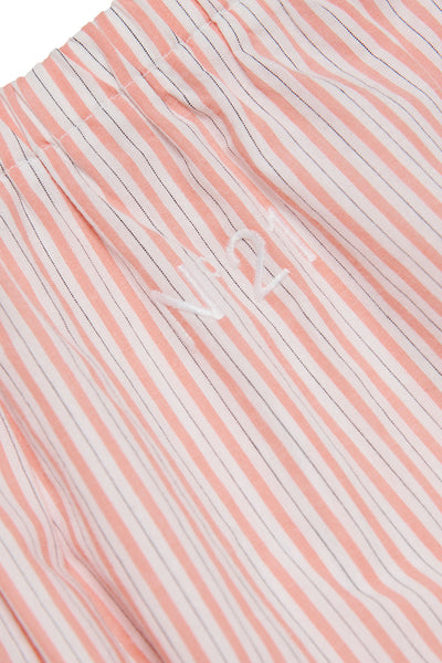 Peach stripe skirt by N21